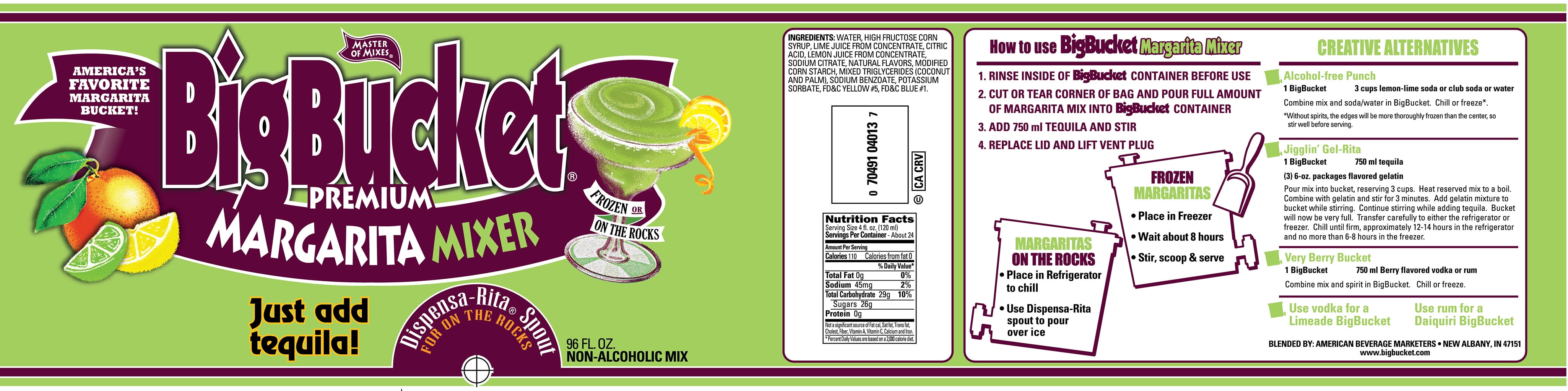 margarita bucket walmart