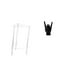 thumbnail image 1 of Mesa Auxiliar Minimalista De Acrílico Transparente Con Estatua De Gesto De Mano De Roca, Mesita De Noche Moderna Y Escultura Creativa De Dedo Para Sala De Estar, Hogar, Oficina, Dormitorio,, 1 of 8