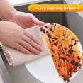 thumbnail image 4 of Paños de cocina antiadherentes de fibra espesa Paños de cocina ecológicos Esponjas absorbentes de aceite para uso doméstico Paños de limpieza duraderos, 4 of 5