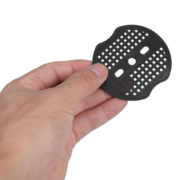 OUNONA 20Pcs Landscape Stakes Gasket Washers for Garden Fabric Membrane and Lawn Securing Black Pe