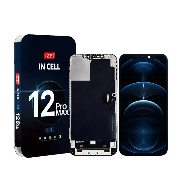 For iPhone 12 Pro Max Screen Replacement, 6.7-inch 3D Touch LCD Display