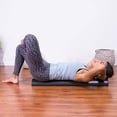 thumbnail image 4 of ProsourceFit High Density Foam Rollers 36 - inches long. Firm Full Body Athletic Massager for Back Stretching, Yoga, Pilates, Post Workout Trigger Point Release, Black, 4 of 5