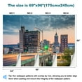 thumbnail image 3 of Peel and Stick Wallpaper Waterproof Youngstown Ohio Town Skyline Wall Mural Decor Self Adhesive and Removable 69in x 98in, 3 of 8