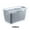 gray, variant on 3 In Fruit And Vegetable Storage Container, Fridge Dr-Ain Fresh Container, Produce Storage Container Large Organizer With Lid(Two Sizes)