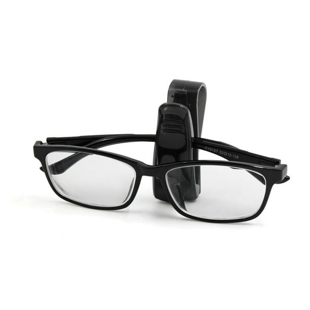 5pcs noir universel car auto pare-soleil porte clip pour lunettes