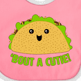 thumbnail image 4 of Inktastic Taco Bout a Cutie Cute Taco Pun Boys or Girls Baby Bib, 4 of 4