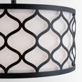 thumbnail image 2 of Austin Allen - Felicia - 3 Light Semi-Flush Mount In Modern Style-10 Inches Tall, 2 of 2