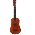 thumbnail image 1 of HEALEEP Music Instrument Toy Wooden Guitar For Kids Home Decoration Inspire Musical Interest 1Set, 1 of 5