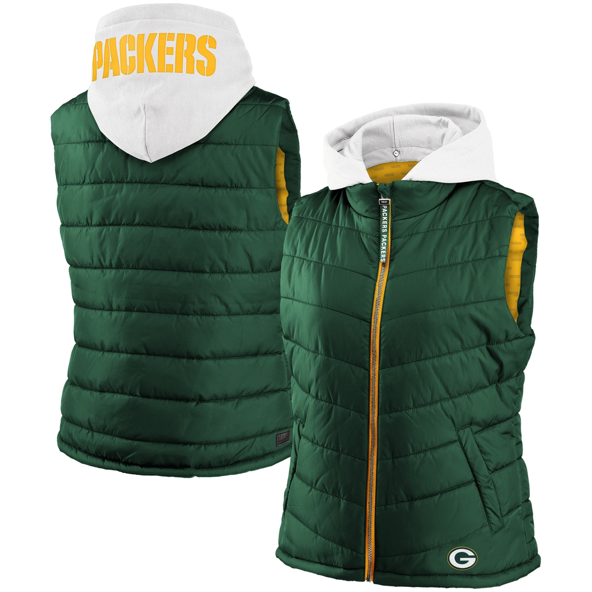 packers sleeveless hoodie