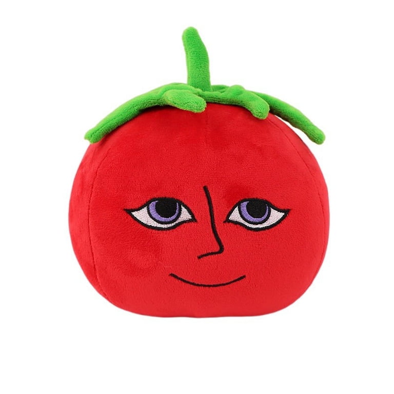 2Pcs Ms.Lemon & Mr.Tomato Plush Toy,Cute Pillow Plushie Doll,Toy