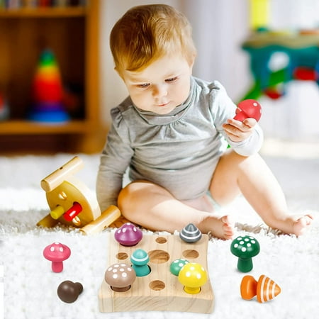 5 Marteaux à Ventouse Pour Jeux De Mots – Montessori – Apprentissage Lecture Et Motricité Fine – Dès 3 Ans