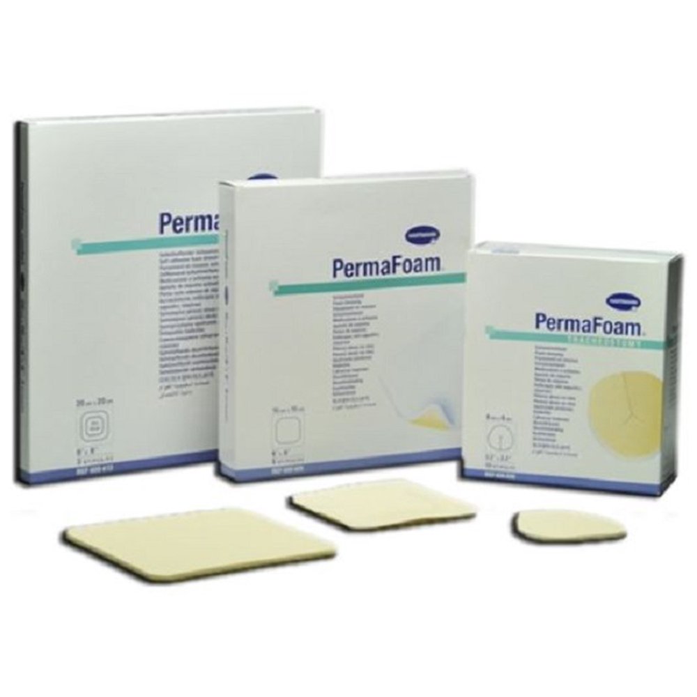 PermaFoam NonAdhesive Standard Foam Tracheostomy Dressing 3.2 x 3.2 BX