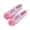 Pink, variant on jianru Ballet Shoes for Girls Elastic Straps Non Slip Soft Sole Floral Canvas Professional Dance Shoes for Toddler Kids