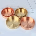 thumbnail image 3 of Grandest Birch Round Copper Storage Tray Desk Jewelry Sundries Organizer Dish Home Decoration Home Decoration Large Capacity Sundr, 3 of 8