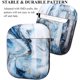 thumbnail image 2 of Airpods Case, Airpods Funda protectora rígida con llavero Compatible con AirPods 2/1 Cute Girls Men Durable a prueba de golpes Anti Lost Case para AirPods Estuche de carga Fokelyi HMHZ320-4, 2 of 6