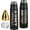 Black-veteran04, variant on 17 OZ Veteran Bullet Tumbler with Lid - Ideal Gifts for Men Father''s Day, Birthday, Veterans Day, Christmas - Perfect for Air Force, Navy, Army, Military & Veterans Cup