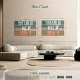 thumbnail image 4 of Elephant Stock Dream Live Love Quote Wall Art - Horizontal Canvas Wall Art - Living Room Wall Decor - Inspirational And Typography Canvas - Teal And Pink Decor - 51" x 34", 4 of 8