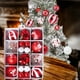 thumbnail image 5 of Christmas Decorations 6CM Plastic Electroplated Special-shaped Colorful Balls Christmas Ball Set Christmas Tree Pendant Pendant Decorative Ball, 5 of 6