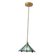 thumbnail image 3 of perfeclan Glass Pendant Light Kitchen Island 1.5M Cord Adjustable Hanging Lamp Hanging Light for Restaurant Dining Room Bedroom Hallway A, 3 of 9