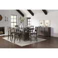 thumbnail image 5 of Jofran Madison County Storage Extension Dining Table, 72', Barnwood Brown (Set of 2), 5 of 5