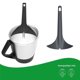 thumbnail image 4 of Aparatos de cocina, Accesorios de cocina, Utensilios de cocina Espátula extra grande Espátula para pastel de crema Cuchillo para mezclar ensalada Espátula para tarro Espátula para pastel Cuchillo para, 4 of 7