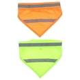 thumbnail image 1 of Miangastore Dog Reflective Safety Scarf Polyester 2Pcs 16.5x6.5In Triangular, 1 of 9