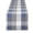 French Blue, variant on DII Tri-Color Checkered Cotton Table Runner, French Blue, 14"W x 108"L