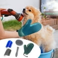 thumbnail image 2 of 4-in-1 Pet Grooming Kit for Dog Brush, Self-Cleaning Slicker Cat Brush, Massage Grooming Glove and Cat Corner Scratcher, 2 of 7