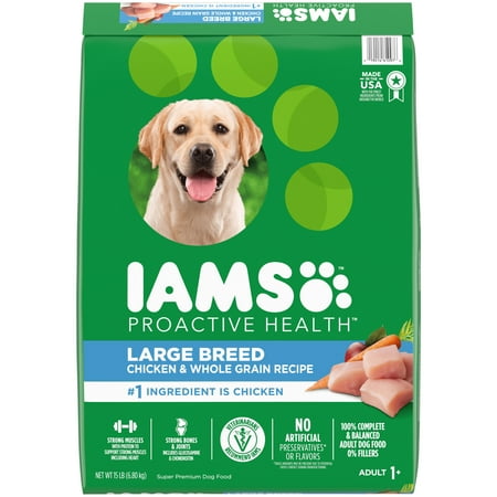 UPC 019014610976 product image for Iams Proactive Health Large Breed Adult With Real Chicken Dry Dog Food  15 Lb. B | upcitemdb.com