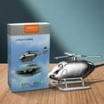 thumbnail image 2 of Rotating Figurine Dashboard Helicopter Decoration With Solar Propeller For Car, 2 of 10