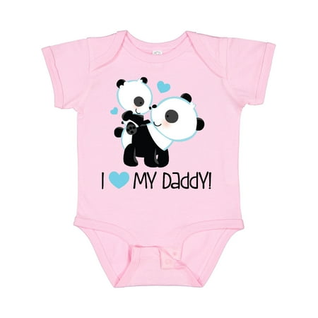 

Inktastic I Love My Daddy Boy Bear Gift Baby Boy Bodysuit