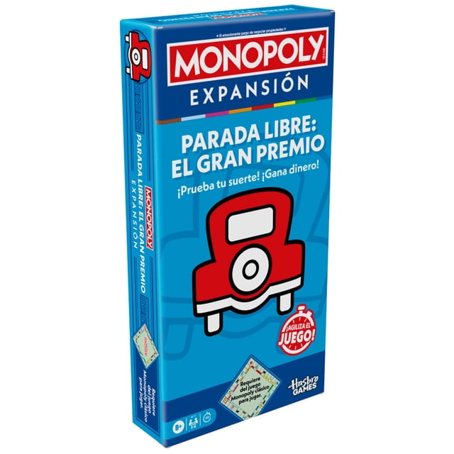 Juego de Mesa Hasbro Gaming Monopoly Parada Libre Expansion