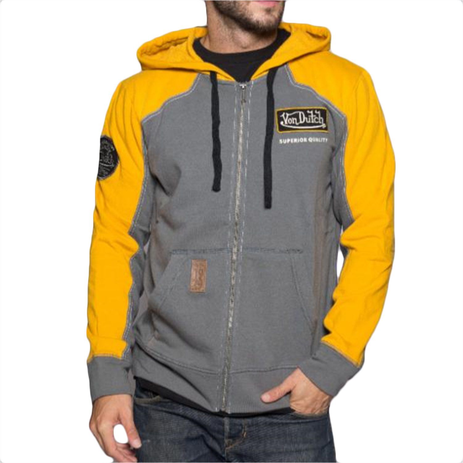 von dutch zip up