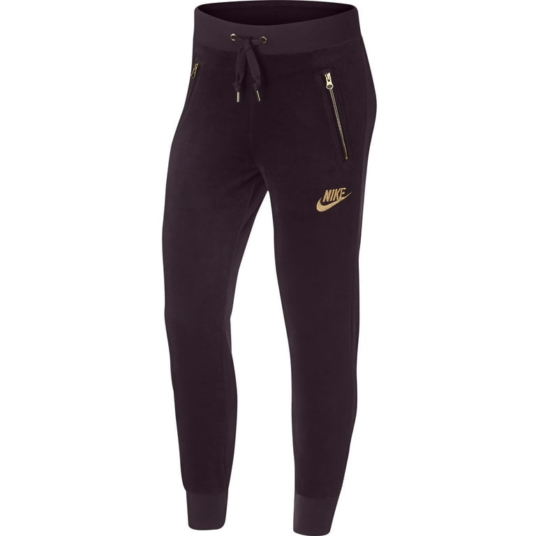 Nike rose cheap gold metallic pants