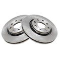 thumbnail image 3 of TRQ Front Brake Rotors Set Vented Fits Select 2004-2011 Chevrolet Aveo 2007-2011 Aveo5 2013-2015 Spark 2014-2016 Spark EV 2009-2010 Pontiac G3, 3 of 5