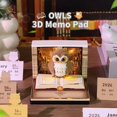thumbnail image 6 of 3D Calendar 2026 with LED and Switch, Christmas Tree Time Piece Calendar Tear-Away Paper Art Notepad Creative 3D Memo Artsy Pad Calendars for Record Planner Bookmark Gift Decorative Decor (No battery, 6 of 17