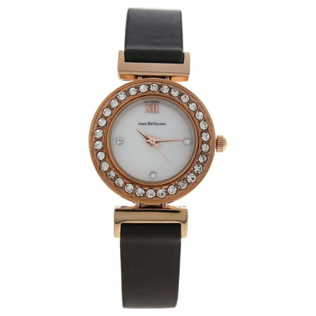 REDL2 Rose Gold/Brown Leather Strap Watch
