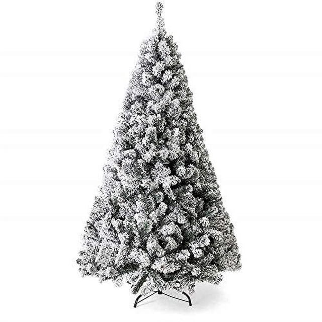 Árbol de Navidad DORTALA, 2,7 m, con bisagras y soporte