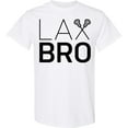 thumbnail image 3 of Inktastic Lax Bro Lacrosse T-Shirt, 3 of 5