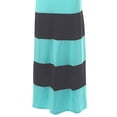 thumbnail image 4 of FashionOutfit Women's Casual Soft Stretch Bold Striped Sleeveless Maxi Dress Made in USA, 4 of 4