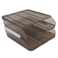 thumbnail image 1 of Porta Huevos para Refrigerador Translúcido Apilable Cajas de Almacenamiento de Huevos para Nevera Contenedor de Huevos Rodante Automático Bandeja de Huevos con Cubierta ANGGREK  Otros, 1 of 8