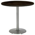 thumbnail image 6 of KFI Studios Urban Loft 2.5' Round Bistro Table, Espresso, Silver Base, 6 of 6