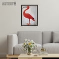 thumbnail image 3 of Merian Scarlet Ibis With Egg Nature Black Framed Canvas Wall Art Print 18X24", 3 of 4