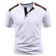 thumbnail image 2 of pstuiky camisetas para hombre, Blusa de manga corta de color liso para hombre, estilo informal de verano, a la moda ropa de hombre m, 2 of 4