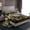 Brown 07, variant on Feelyou 3D Jungle Bear Twin Sheet Sets, Tree Leaf Botanical Bedding, 3 Pieces