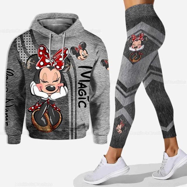 Conjunto deportivo 3D para mujer, suéter con capucha, pantalones de Yoga, conjunto deportivo de Yoga, ropa deportiva de moda, manga larga esencial, novedad de 2024