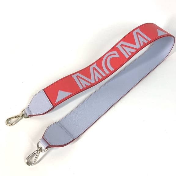 Pre-Owned MCM Shoulder Strap Leather Women's Red