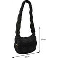 thumbnail image 6 of Quilted Tote Bag for Women Small Puffer Bag Quilted Bag Lightweight Puffy Tote Bag Cloud Quilted Shoulder Bag, 6 of 6