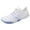 White, variant on lnmuld Men Women Barefoot Shoes, Breathable Mesh Shoes for Water Yoga Fitness Hiking Color:Khaki,Size:10.5