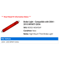 thumbnail image 2 of Brake Light - Compatible with 2004 - 2010 INFINITI QX56 2005 2006 2007 2008 2009, 2 of 2
